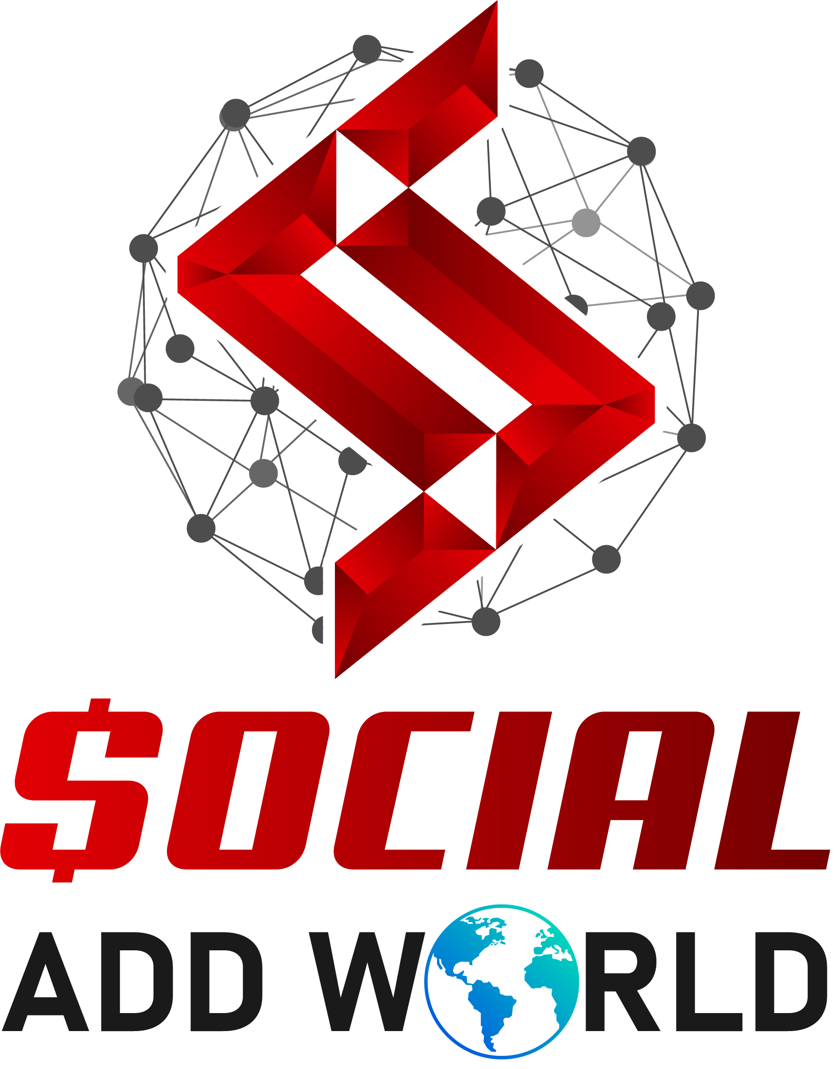 Social Add World Logo